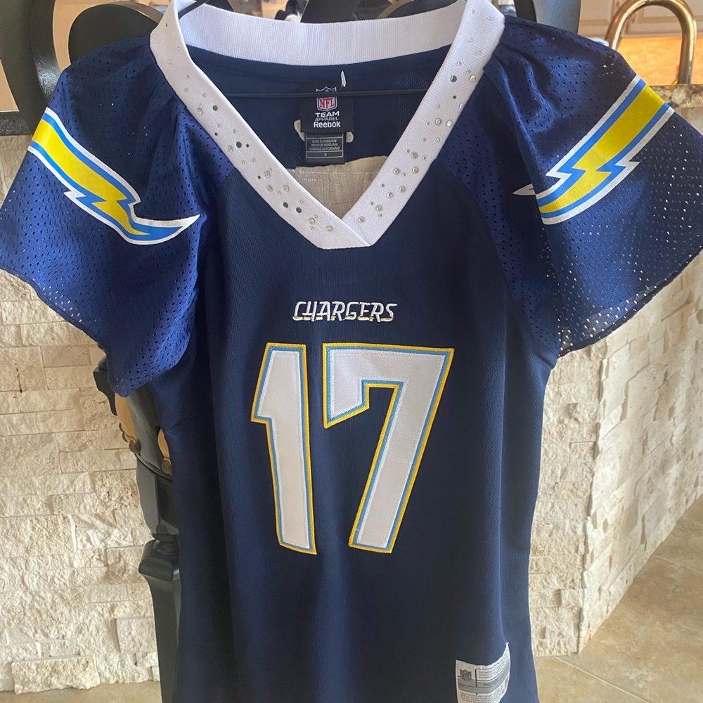 NFL Team Apparel Women NFL San Diego Chargers Phillip Rivers #17 Jersey Size S